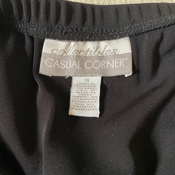 Vintage Casual Corner Collectibles Black Skirt - Picture 2 of 5
